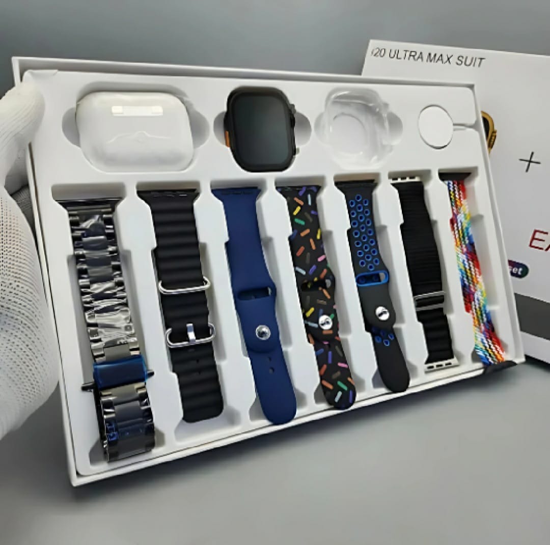 Ultra Smart Watch With Earbuds Waterproof For Men And Womens